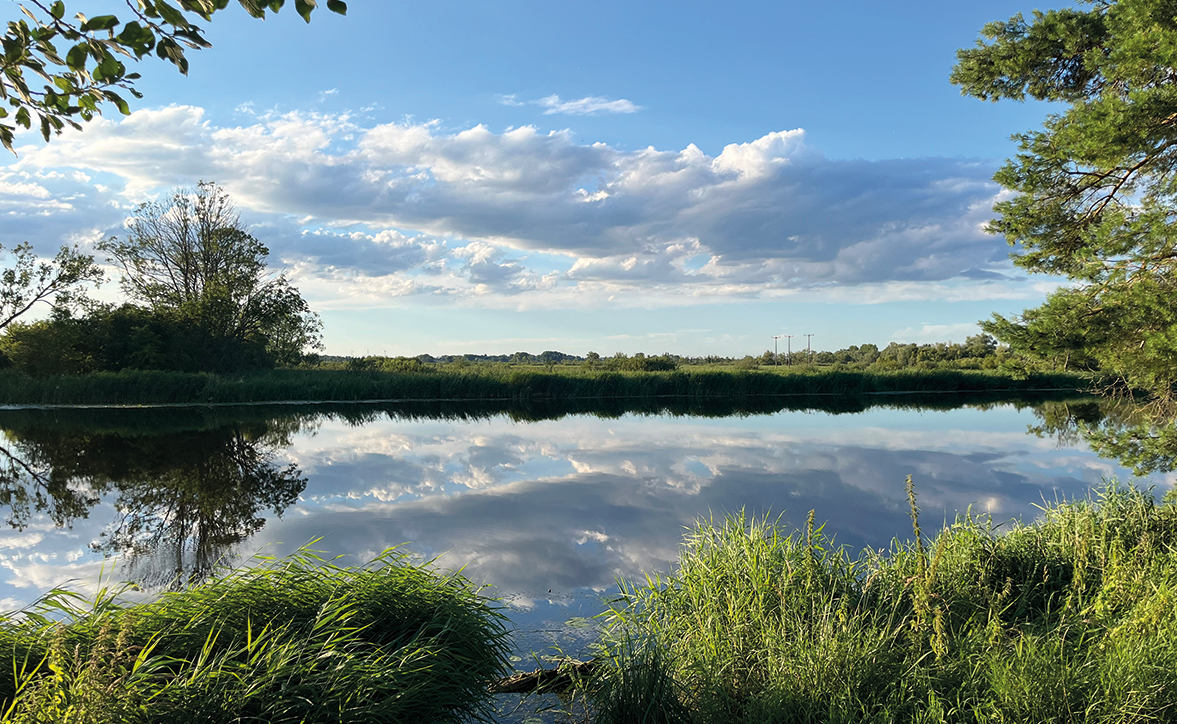 Peenetal Flussansicht